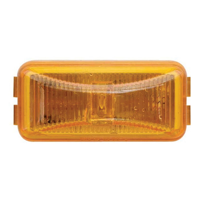 Waterproof LED Fleet Count Sealed Trailer Marker/Clearance Light, Amber image number 1